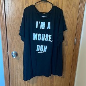 Mean Girls I’m a Mouse, Duh Halloween T-Shirt. Torrid size 5.
